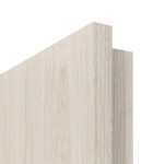 Detailbild der eckigen Türkante von Eiche lasiert LA 9 Basic Durat Innentür - Huga