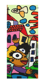 Original Kirche im Dorf - Fischer-Art 1