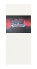 Original roter Lamborghini - Fischer-Art 1