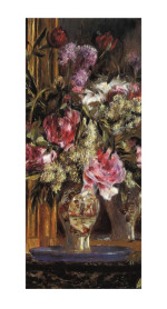 Pierre-Auguste Renoir Reproduktion Vase mit Blumen