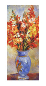 Pierre-Auguste Renoir Reproduktion Gladiolen 2