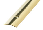 Ansicht von PROTRANS Übergangsprofil Messing 30mm massiv gelocht 270cm - Proline