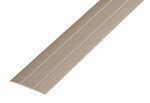 Ansicht von PROTRANS Übergangsprofil Aluminium 38mm eloxiert Silber selbstklebend 100cm - Proline