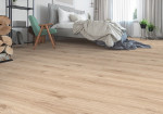 Milieubild Schlafzimmer von  Eiche beige strukturiert 1-Stab Life Laminat - Wiparquet