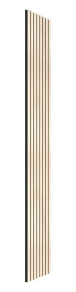 2. Bild von Wandpaneel 8 Lamellen hellbeige Akustik Perform 2400 x 300 mm