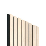 1. Bild von Wandpaneel 8 Lamellen hellbeige Akustik Perform 2400 x 300 mm
