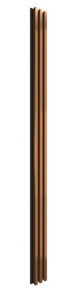 3. Bild von Wandpaneel 3 Lamellen Kupfer Akustik Perform 2400 x 172 mm