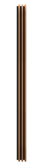 4. Bild von Wandpaneel 3 Lamellen Kupfer Akustik Perform 2400 x 172 mm