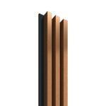 1. Bild von Wandpaneel 3 Lamellen Kupfer Akustik Perform 2400 x 172 mm