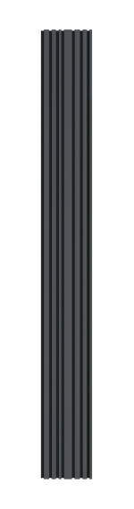 3. Bild von Wandpaneel schwarz Akustik Perform Mix 2400 x 300 mm