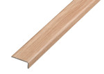 Ansicht von PROSTEP Winkelprofil Aluminium 25x10mm Dekor Eiche natur selbstk. 100cm - Proline