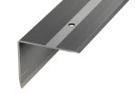 Ansicht von PROSTEP Winkelprofil Aluminium 55x44mm eloxiert Edelstahl gebohrt 270cm - Proline