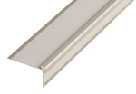 Ansicht von PROSTEP Treppenkante Aluminium 6mm eloxiert Edelstahl 270cm - Proline