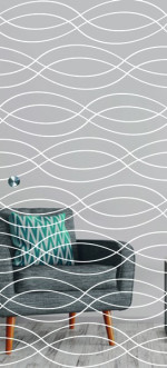 Bild von Aurelia Mattprint Schiebetür Ganzglas mit Motiv matt - Erkelenz