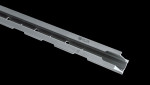 Laufschiene von Unico EF Schiebetürsystem für einflügelige Ganzglastüren in Trockenbau - Eclisse