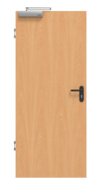 Frontbild von HUGA Brandschutztür T30 Buche DURAT Basic