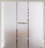 Bild mit Modell 352 Ganzglas Doppelflügeltür