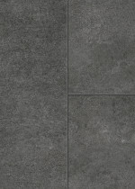 Detailansicht von Concrete dunkel matt Minipearl Plus Fliese Designboden Vinyl - Wiparquet