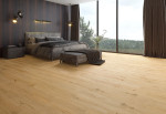 Milieubild Schlafzimmer von Wildeiche authentic strukturiert 1-Stab SPC Rigid silent Designboden Vinyl - Wiparquet