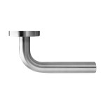 Draufsicht Malta ER/EN 25 Edelstahl matt Rundrosette PZ-Garnitur - Karcher Design