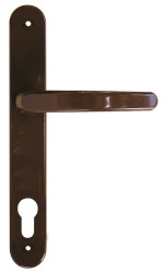 Bild 2 von Compact 92 Mahagoni Langschild Schutzbeschlag für Haustüren - Interio