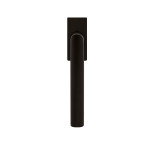 Rhodos Kosmos Schwarz Quadratrosetten Fenstergriff - Karcher Design