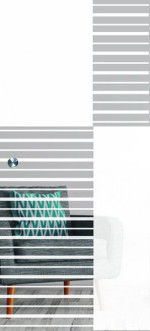 Bild von Elias Mattprint Schiebetür Ganzglas mit Motiv klar - Erkelenz