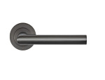 Rhodos ER28 OS Titan Grau Rundrosette Zimmertürgarnitur - Karcher Design