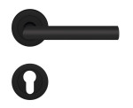 Rhodos ER28 Schwarz Rundrosetten Garnitur PZ - Karcher Design
