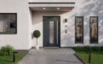 Höning Haustür Schüco Design ICE 1 AT75-ea RAL 7016-RAL 7016 Stilwelt main