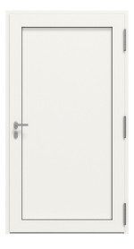 Kneer Haustür Alu AT72 1AF 213 RAL 9016-RAL 9016 Frontansicht innen