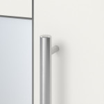 Kneer Haustür Alu AT72 1AF 206 RAL 9016-RAL 9016 Detail Drücker