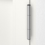 Kneer Haustür Alu AT72 1AF 206 RAL 9016-RAL 9016 Detail Bänder