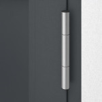 Kneer Haustür Alu AT72 1AF 208 RAL 7016-RAL 7016 Detail Bänder