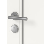 Kneer Haustür Kunststoff KF 404 S 122 RAL 9016-RAL 9016 Detail Oberfläche