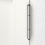 Kneer Haustür Alu AT72 1AF 705 RAL 9016-RAL 9016 Detail Bänder