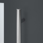 Kneer Haustür Alu AT72 1AF 701 RAL 7016-RAL 7016 Detail Drücker