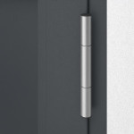 Kneer Haustür Alu AT72 1AF 701 RAL 7016-RAL 7016 Detail Bänder