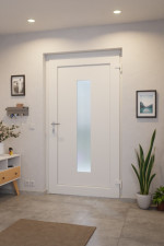 Interio Haustür Kunststoff 3-Sterne 1075 RAL 9016-RAL 9016 Stilwelt innen