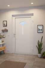 Interio Haustür Alu 5-Sterne 1166 RAL 9016-RAL 9016 Stilwelt innen
