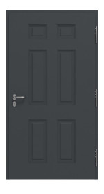 Hörmann Haustür Thermo46 100 RAL 7016-RAL 7016 Frontansicht innen