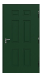 Hörmann Haustür Thermo46 100 RAL 6005-RAL 6005 Frontansicht innen