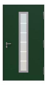 Hörmann Haustür Thermo46 700 RAL 6005-RAL 6005 Frontansicht innen