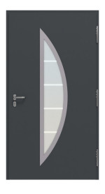 Hörmann Haustür Thermo46 900 RAL 7016-RAL 7016 Frontansicht innen