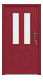 Hörmann Haustür Thermo65 410 RAL 3003-RAL 3003 Frontansicht innen