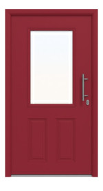 Hörmann Haustür Thermo65 430 RAL 3003-RAL 3003 Frontansicht innen