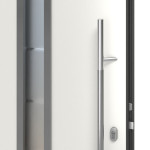 Hörmann Haustür Thermo65 750 RAL 9016-RAL 9016 Detail Drücker