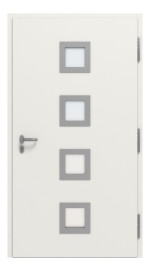 Hörmann Haustür Thermo65 800 RAL 9016-RAL 9016 Frontansicht innen