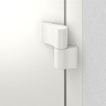 Hörmann Haustür ThermoSafe 065 RAL 9016-RAL 9016 Detail Bänder