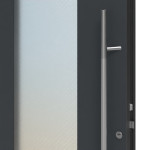 Hörmann Haustür ThermoSafe 140 RAL 7016-RAL 7016 Detail Drücker